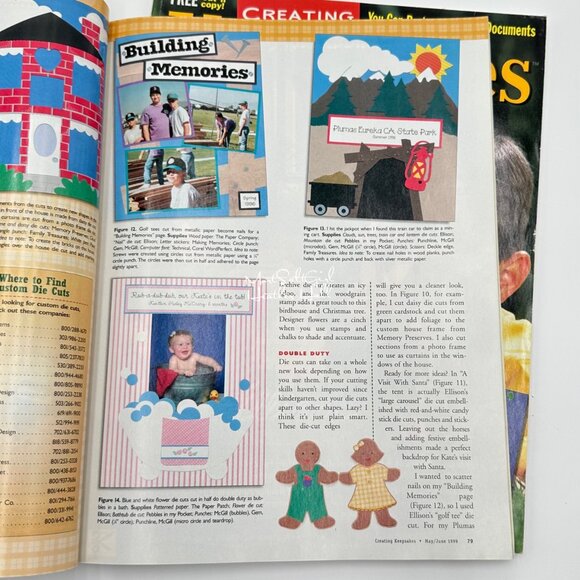 Creating Keepsakes 3 Scrapbook Magazines Crafting Photos - Picture 6 of 13